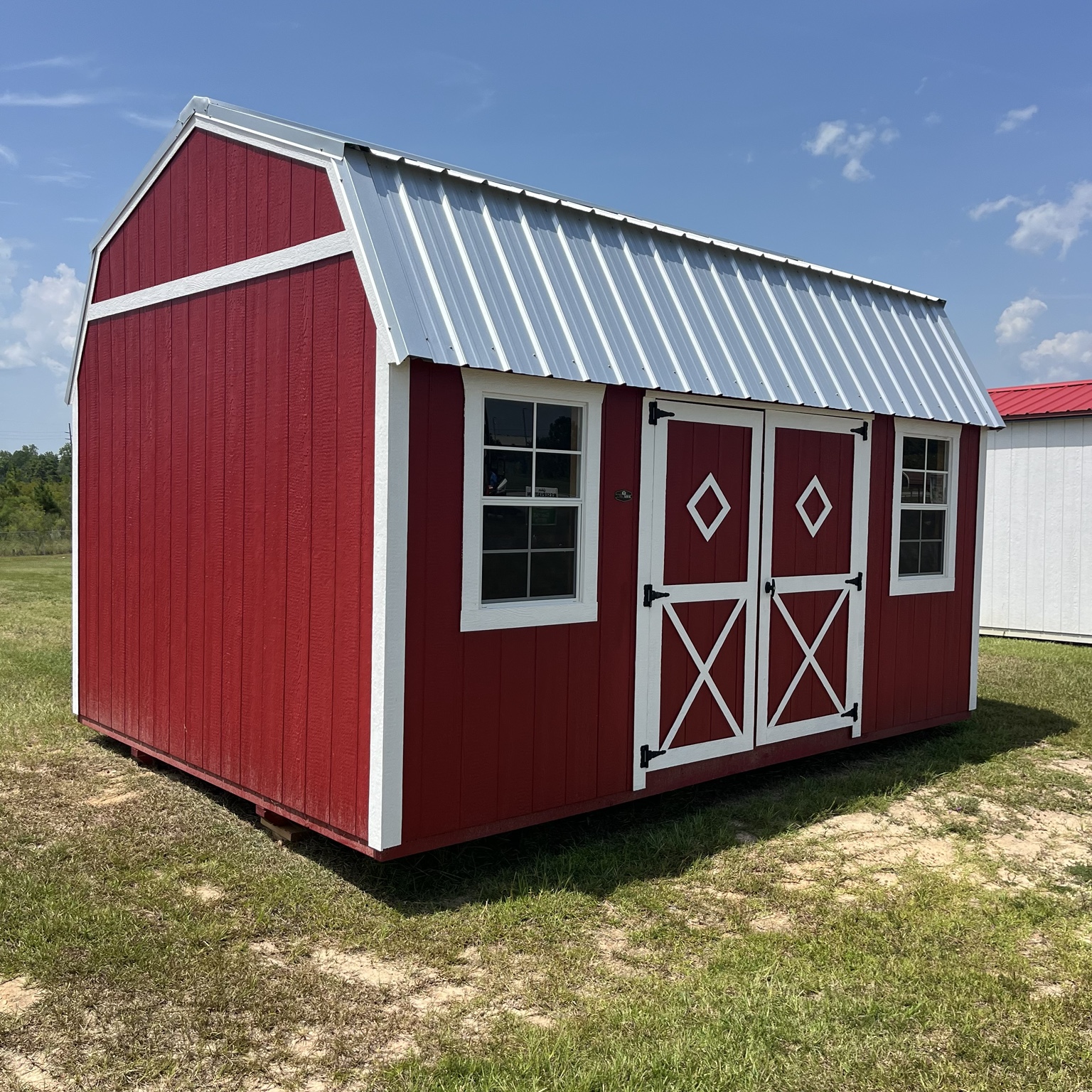 Red lofted barn